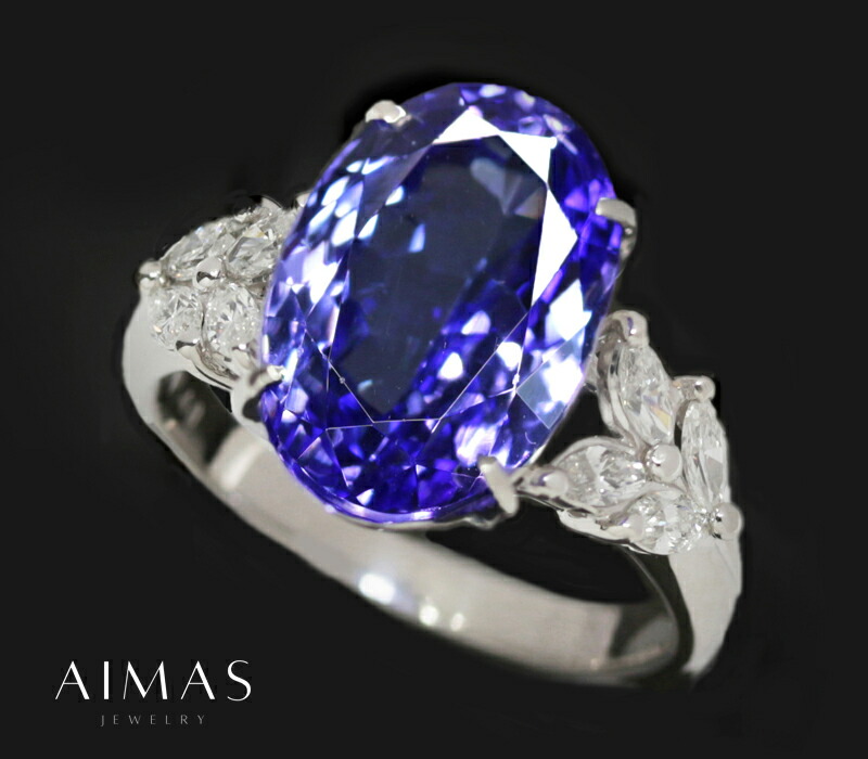 楽天市場】タンザナイト 11.4ct リング 13号 PT900 プラチナ