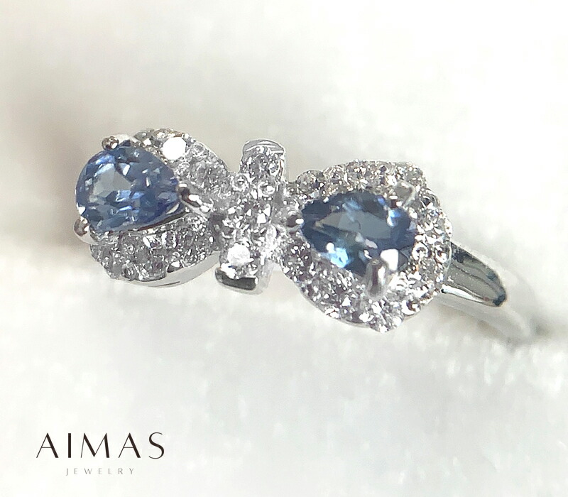 楽天市場】ベニトアイト 約0.2ct リング 11号 PT900 プラチナ