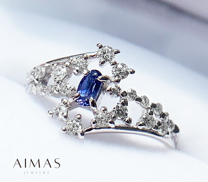 楽天市場】ベニトアイト 約0.2ct リング 11号 PT900 プラチナ