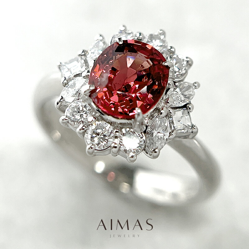 楽天市場】【ｾｰﾙ】ブラウンレッドスピネル 1.34ct リング 10号