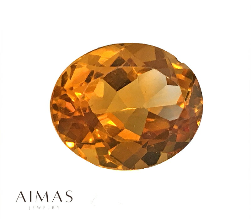 楽天市場】ゴールデンシトリン 12.75ct ルース ◇ オーバル