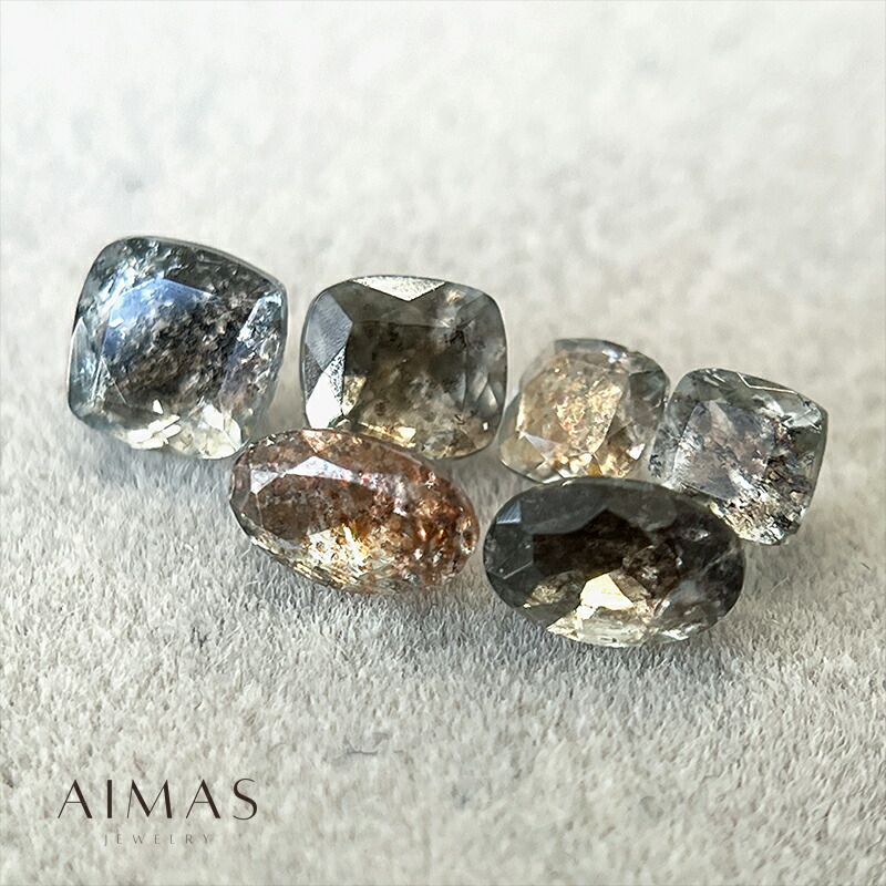 【6点セット】サンストーンアクアマリン 計2.32ct ルース 6ピース1セット ◆ オーバルカット クッションカット 楕円 スクエア サンストーンアクアマリンルース 3月誕生石 裸石 【ルース】【送料無料】RLZ.E/BS 【製品へのオーダー加工承ります】 10,050円