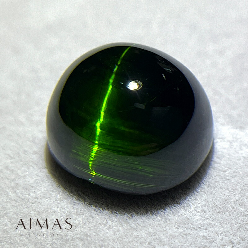 楽天市場】【動画】グリーントルマリンキャッツアイ 19.581ct ルース
