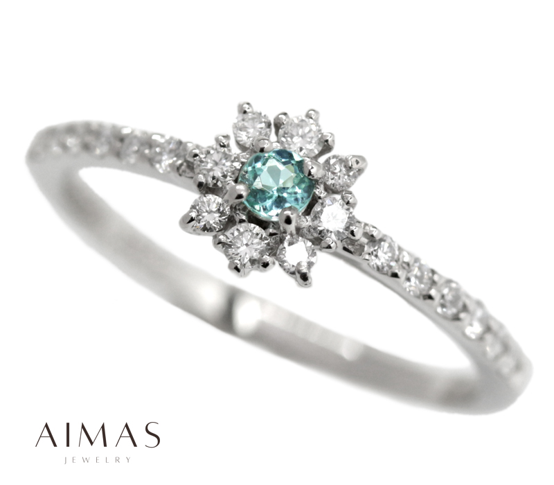 高品質 ブラジル産 パライバトルマリン プラチナリング pt900 9号 指輪 楽天市場】ブラジル産パライバトルマリン 0.06ct リング 12.5号/13号