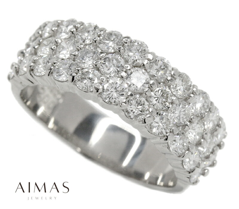 楽天市場】ダイヤモンド 2.88ct リング 16.5号 PT900 プラチナ 指輪