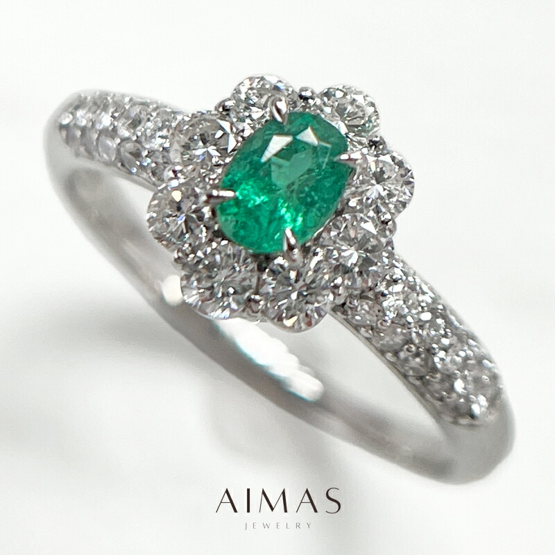 パライバトルマリン リング pt950 指輪 パライバ 0.298ct 中央