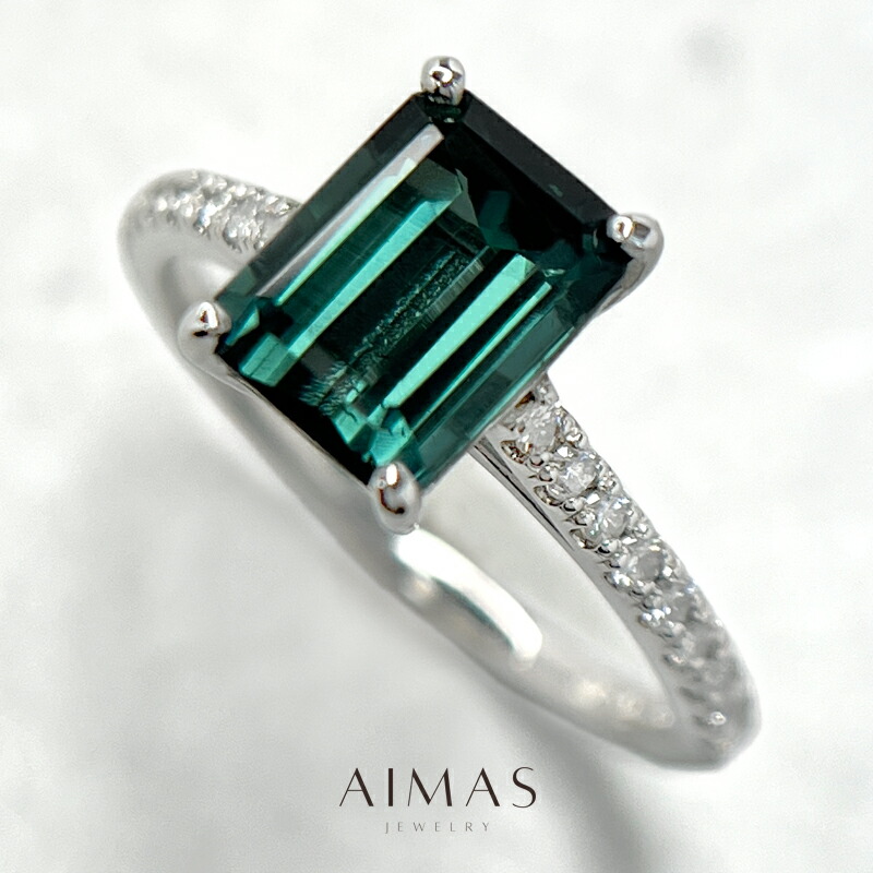 楽天市場】インディコライトトルマリン 1.36ct ペンダントトップ PT900