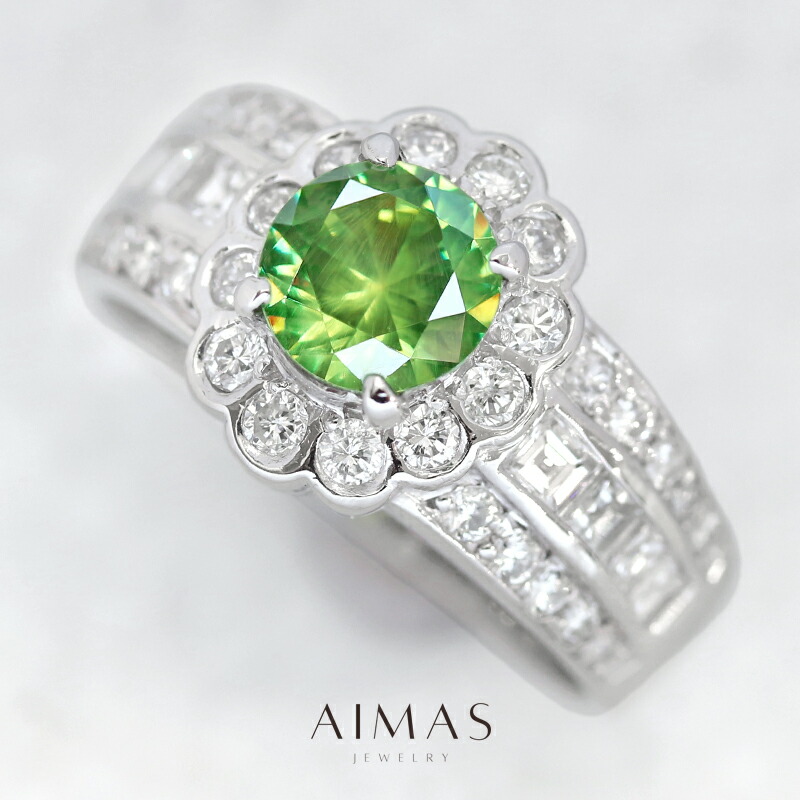 楽天市場】デマントイドガーネット ガーネット 0.25ct リング 12