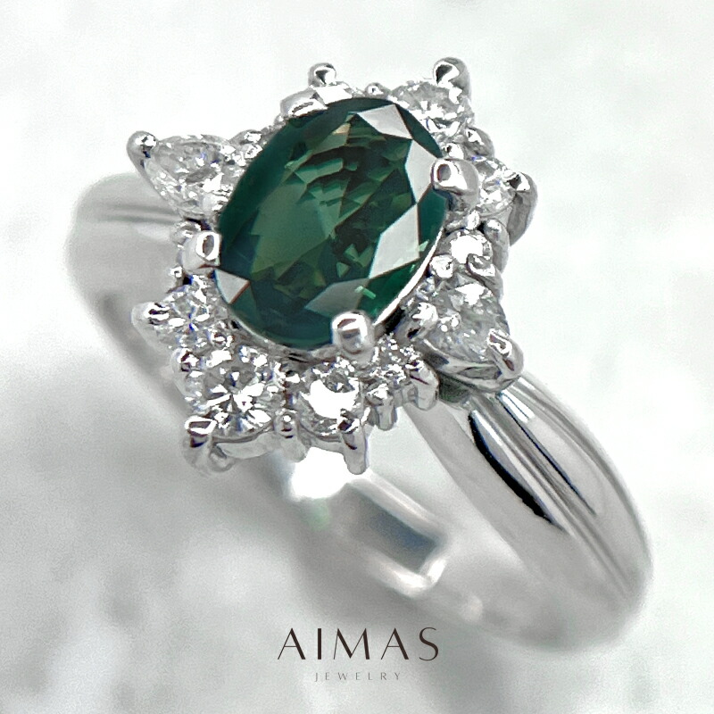 楽天市場】アレキサンドライト 1.844ct リング 12号 PT900