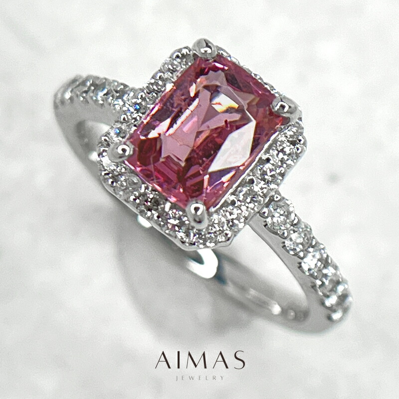 楽天市場】【ｾｰﾙ】ピンクサファイア 1.842ct リング 12.5号 PT900