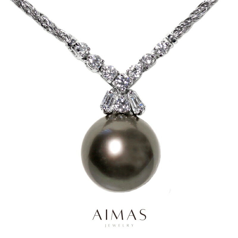 楽天市場】【オーロラフェニックス】 白蝶真珠 15.1mm ネックレス