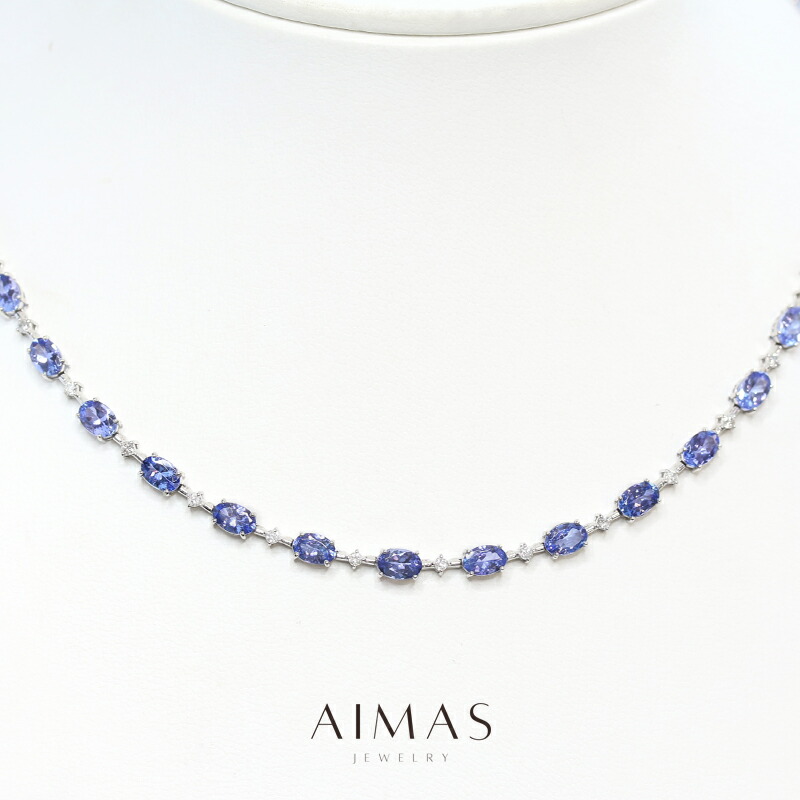 楽天市場】タンザナイト 3.23ct ペンダントトップ K18WG ホワイト