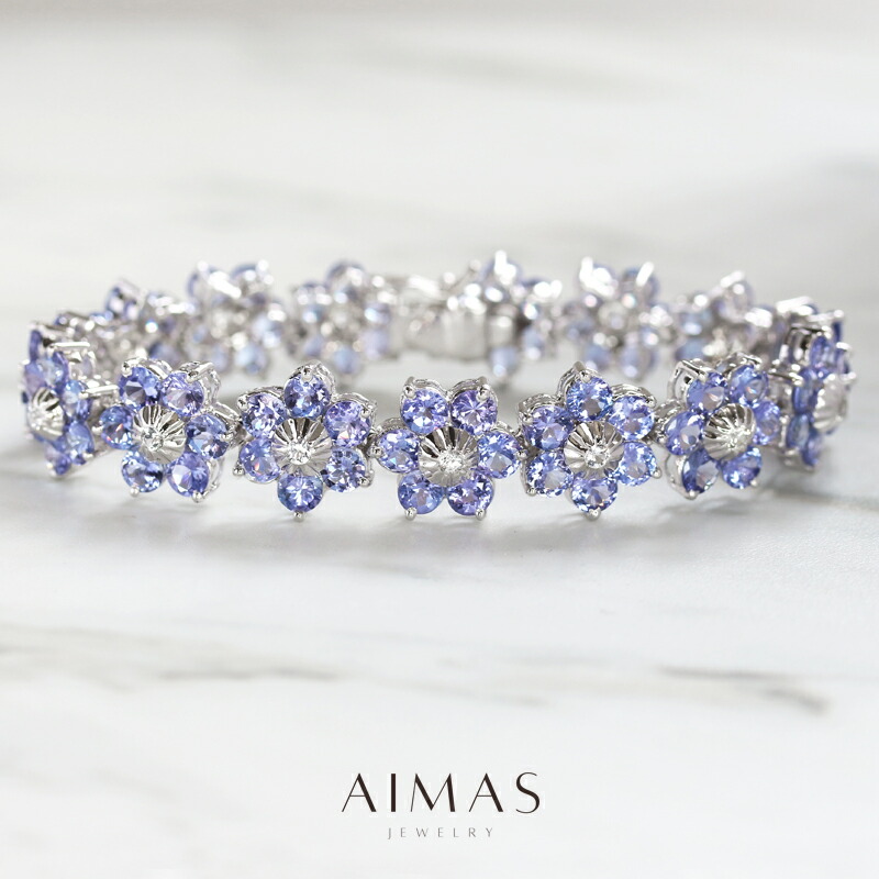 楽天市場】タンザナイト 3.76ct ブレスレット プラチナ PT850 PT900