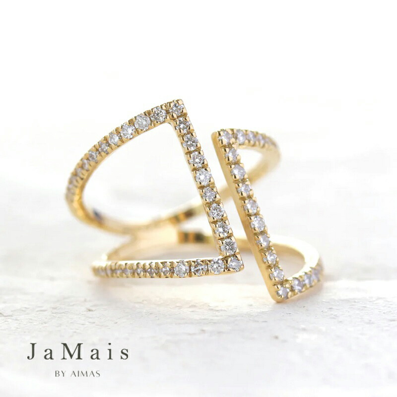 楽天市場】【JaMais】JYU -じゅう- ダイヤモンド 0.34ct リング