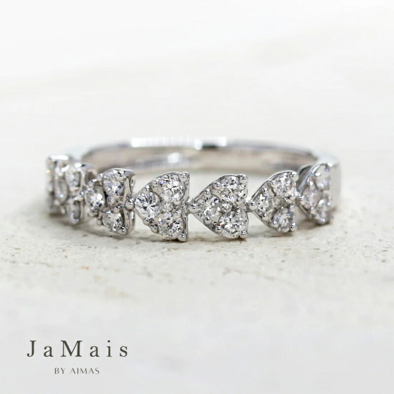 楽天市場】【JaMais】Petit -プティ- ダイヤモンド 約0.16ct リング 12