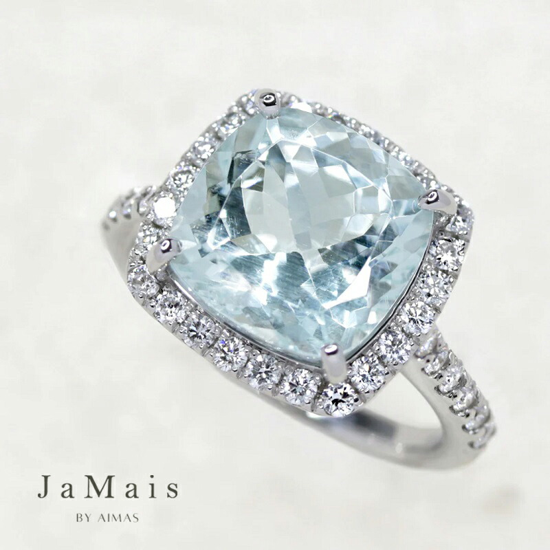 楽天市場】【JaMais】Double -ドゥブル- アクアマリン 約1.55ct