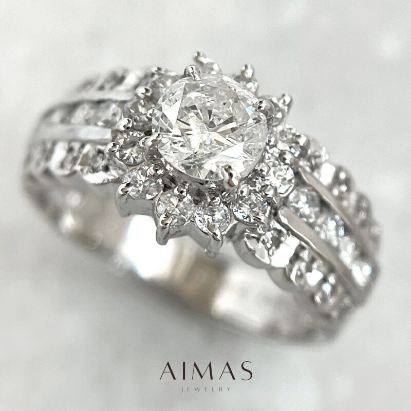 楽天市場】【ｾｰﾙ】ダイヤモンド 0.919ct ソリティアリング 12.5