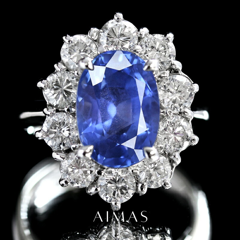 楽天市場】スリランカ産非加熱コーンフラワーブルーサファイア 11.81ct