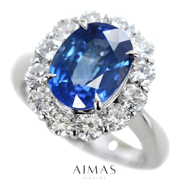 楽天市場】スリランカ産非加熱コーンフラワーブルーサファイア 3.44ct