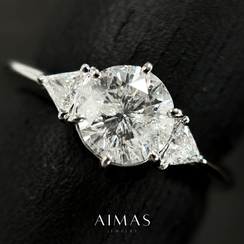 楽天市場】メインダイヤモンド 1.03ct (J VVS1) リング 12号 PT900