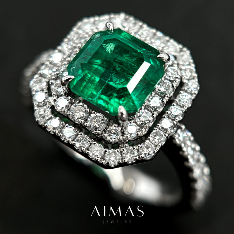 楽天市場】【ｾｰﾙ】エメラルド 1.15ct リング 12号 PT900 プラチナ 指輪