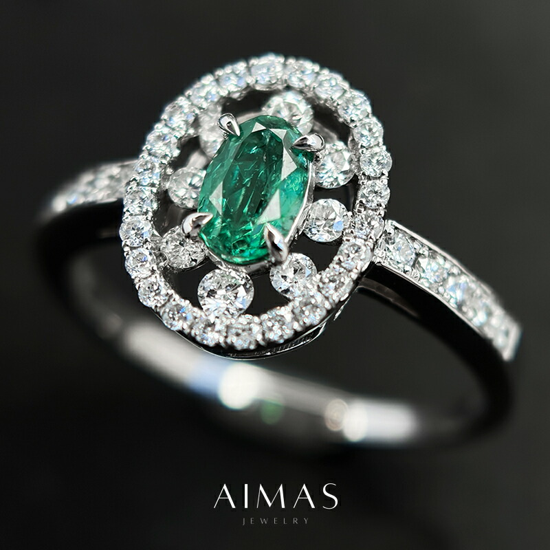 楽天市場】パライバトルマリン 0.168ct リング 13号 PT900 プラチナ