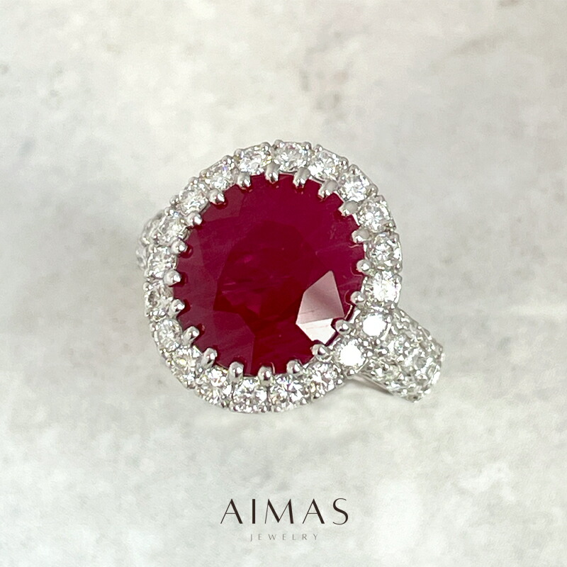 楽天市場】ルビー 1.16ct リング 12.5号 PT900 プラチナ