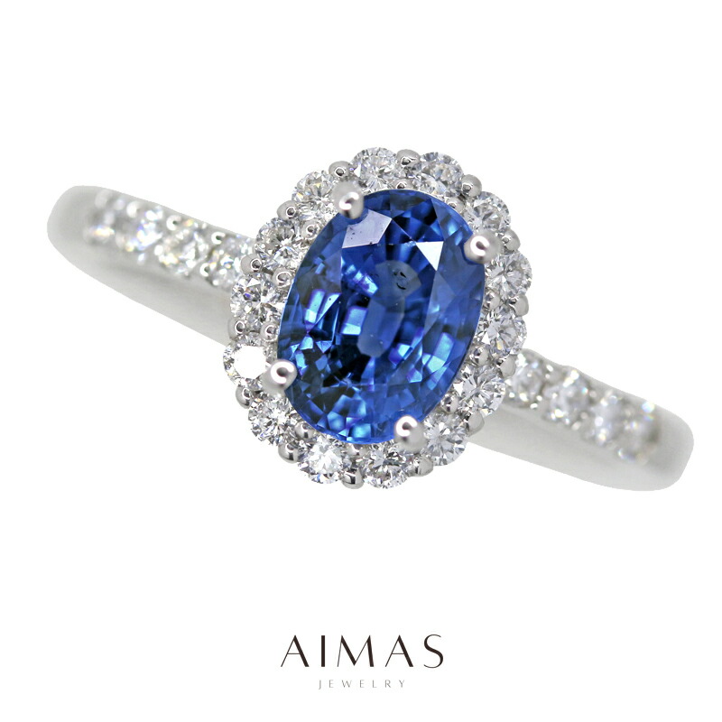 楽天市場】ブルーサファイア 1.79ct リング 12号 PT900 プラチナ