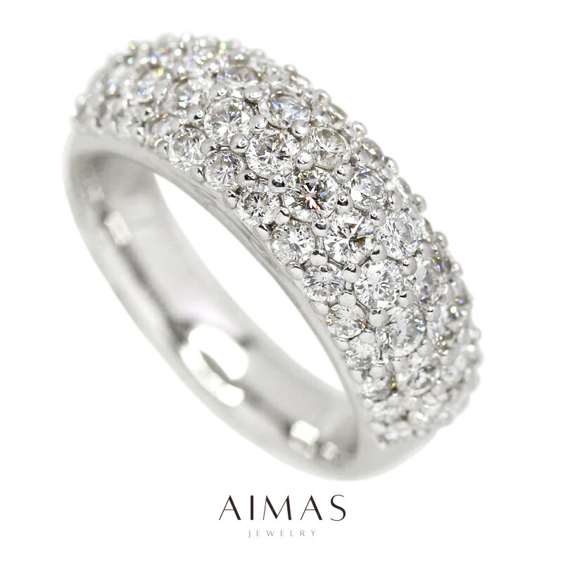 楽天市場】ダイヤモンド 1ct リング 11.5号 K18WG ホワイト