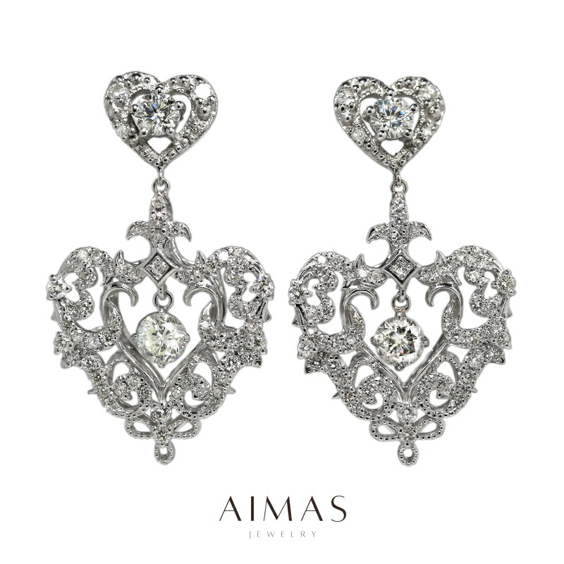 楽天市場】ダイヤモンド 0.47ct/0.47ct ピアス PT900 プラチナ