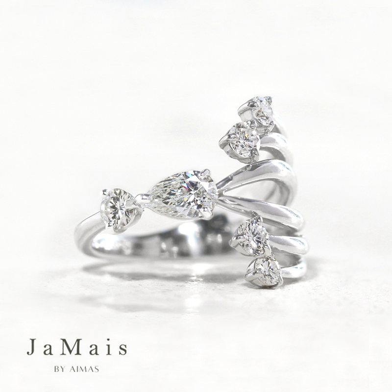 楽天市場】【JaMais】ダイヤモンド 2.01ct リング 11号 PT900