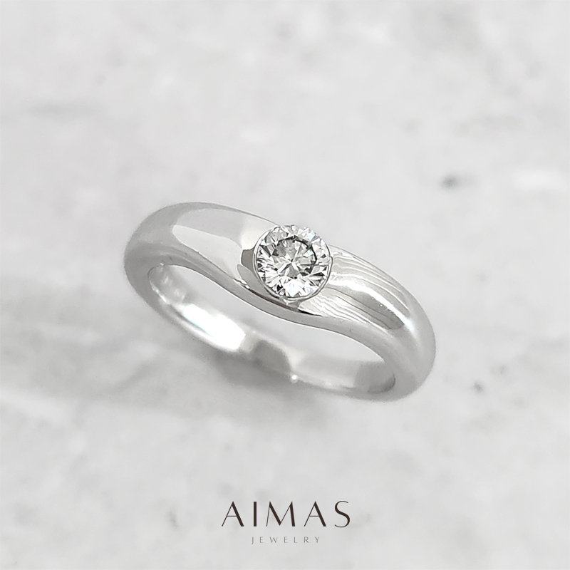 鑑定書付き ミキモト ダイヤ0.26ct Pt950 プラチナリング　3EX 鑑定書付き ミキモト ダイヤ0.26ct Pt950 プラチナリング 3EX