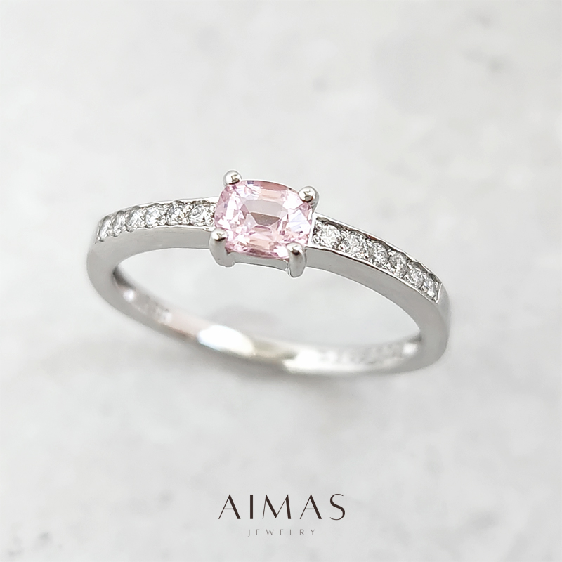 パパラチアサファイア　ダイヤモンド　プラチナリング 12号 楽天市場】パパラチアサファイア 1.916ct リング 12号 PT900