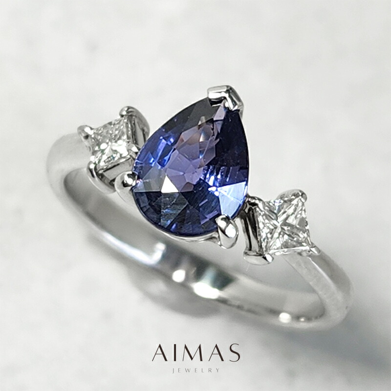 楽天市場】【ｾｰﾙ】タンザナイト 1.24ct リング 9号 PT900