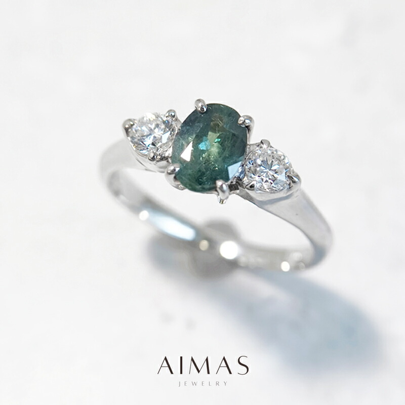楽天市場】アレキサンドライト 1.4ct リング 11号 PT900