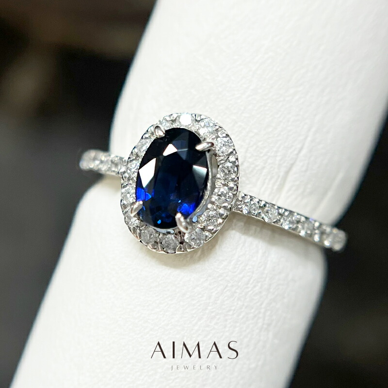 楽天市場】ブルーサファイア 1.79ct リング 12号 PT900 プラチナ