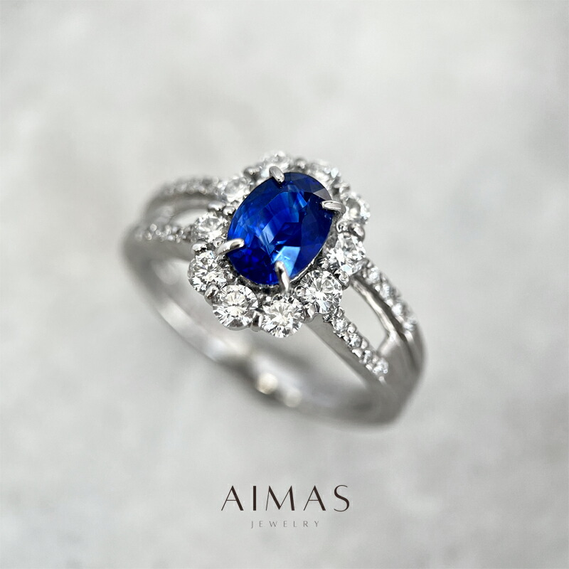 楽天市場】ブルーサファイア 2.29ct リング 14号 PT900 プラチナ 指輪