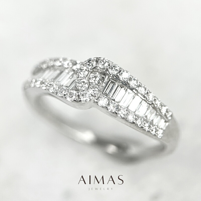 ダイヤモンドリング プラチナ900 12.5号 ダイヤモンド プラチナリング(計1.0カラット/5石/Hカラー/SI2/EX