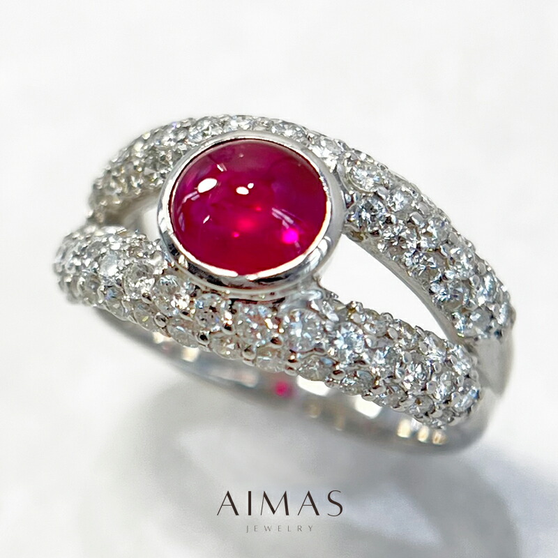 楽天市場】ルビー 3.34ct CZダイヤ（キュービック・ジルコニア