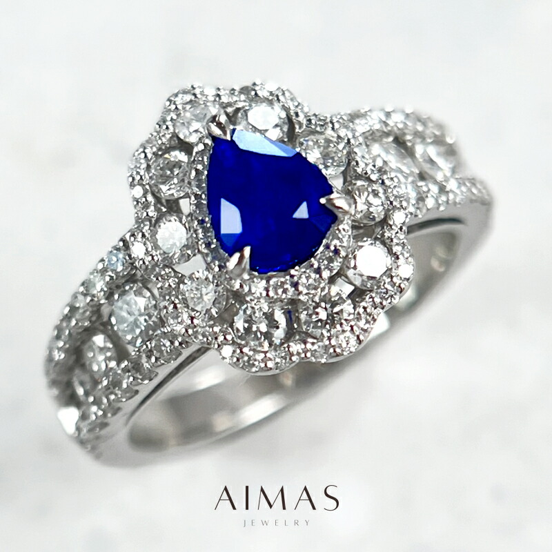 楽天市場】アウイナイト 0.16ct ダイヤモンド リング 12号 K18WG  