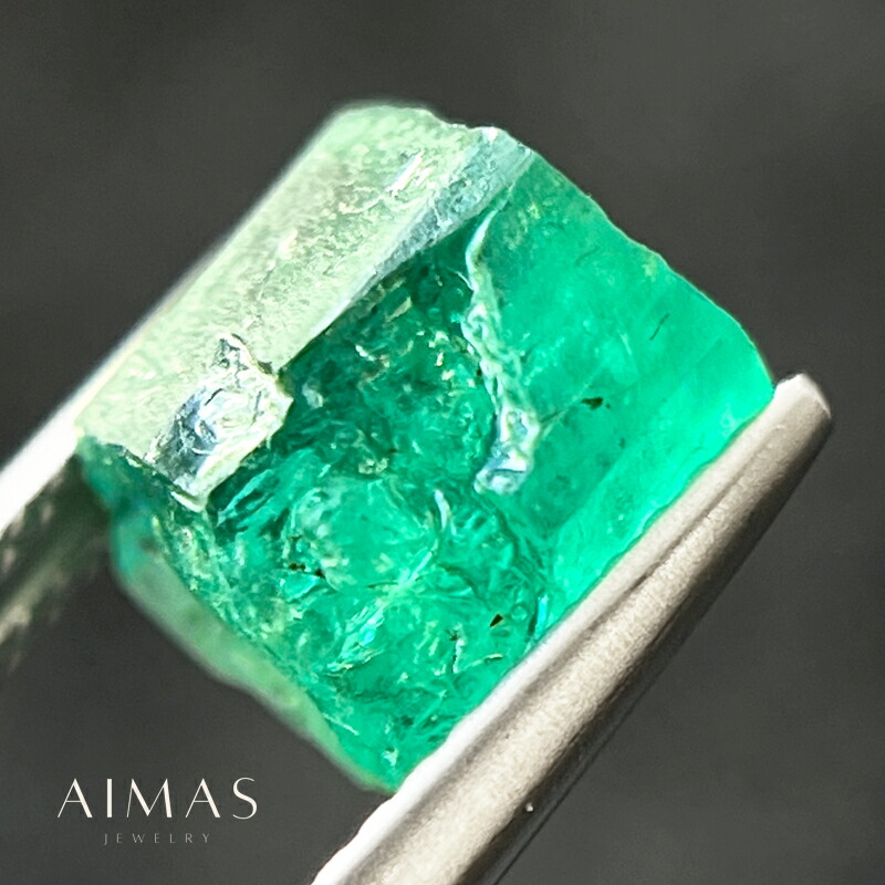 エメラルド 3.55ct ルース ◆ ラフカット エメラルドルース 3ctアップ 5月誕生石 裸石 鉱物 緑玉【ルース 送料無料】【製品へのオーダー加工承ります】RLJ.TN