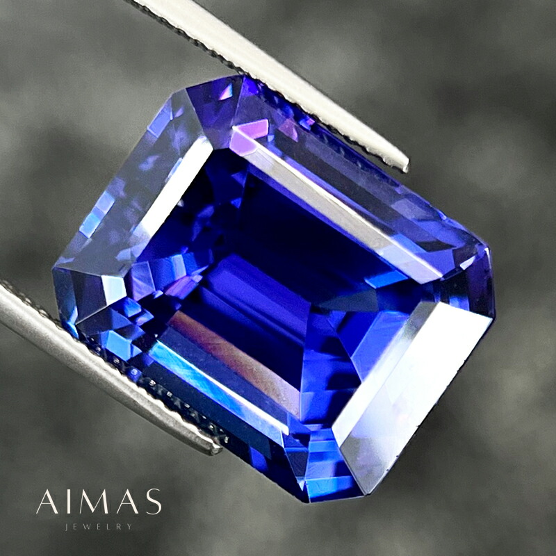 ★ヘマタイトinタンザナイト オーバル型 大粒ルースA(珍品！ SA+) タンザナイト 宝石 ルース 8．44CT宝石 | 12月の誕生石