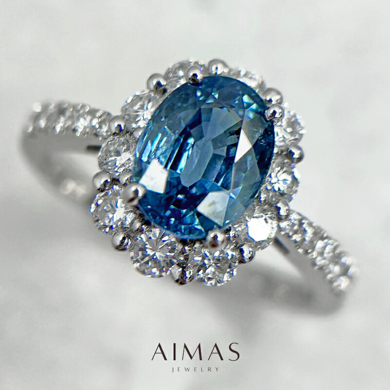 楽天市場】ブルーサファイア 1.79ct リング 12号 PT900 プラチナ