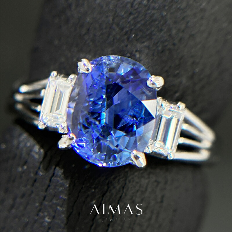 楽天市場】ブルーサファイア 1.76ct リング 12号 PT900 プラチナ 指輪 