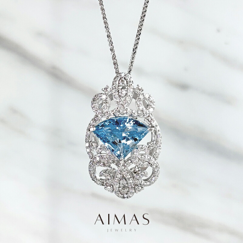 楽天市場】ブルートパーズ 3.39ct ダイヤモンド リング 11号