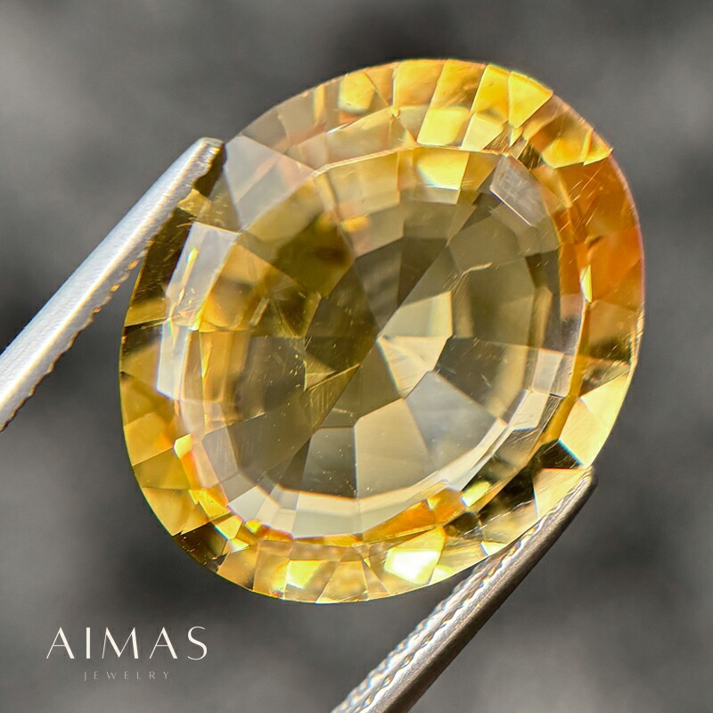 楽天市場】ゴールデンシトリン 12.75ct ルース ◇ オーバルカット