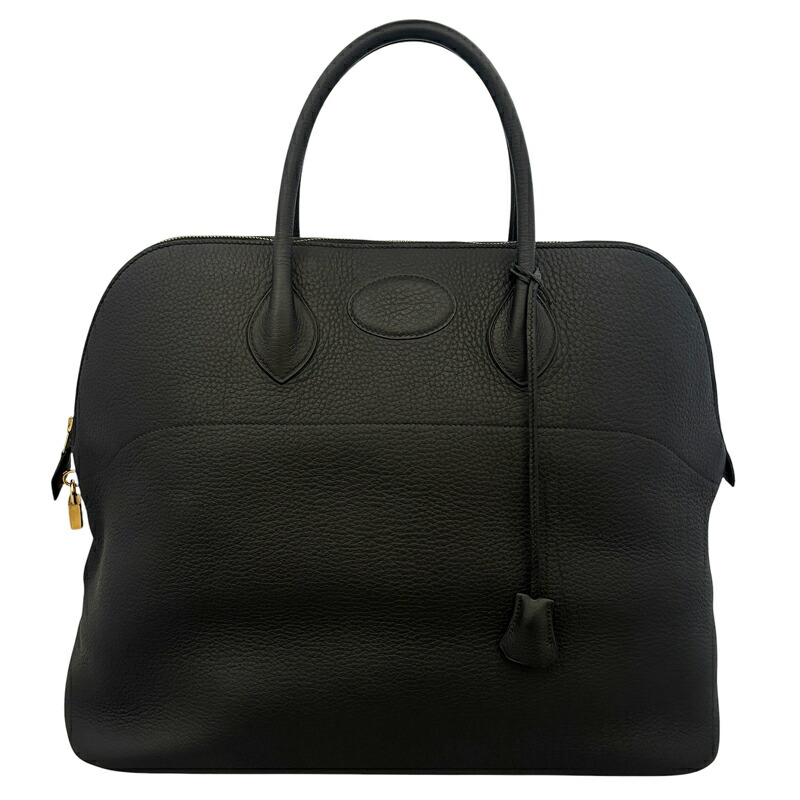【HERMES】エルメス ボリード45 トリヨンクレマンス ブラック 黒 ブラック系 □A刻印 ゴールド金具 2WAY ハンド ショルダー バッグ ストラップ 【中古】【送料無料】RBG.R|アイマス