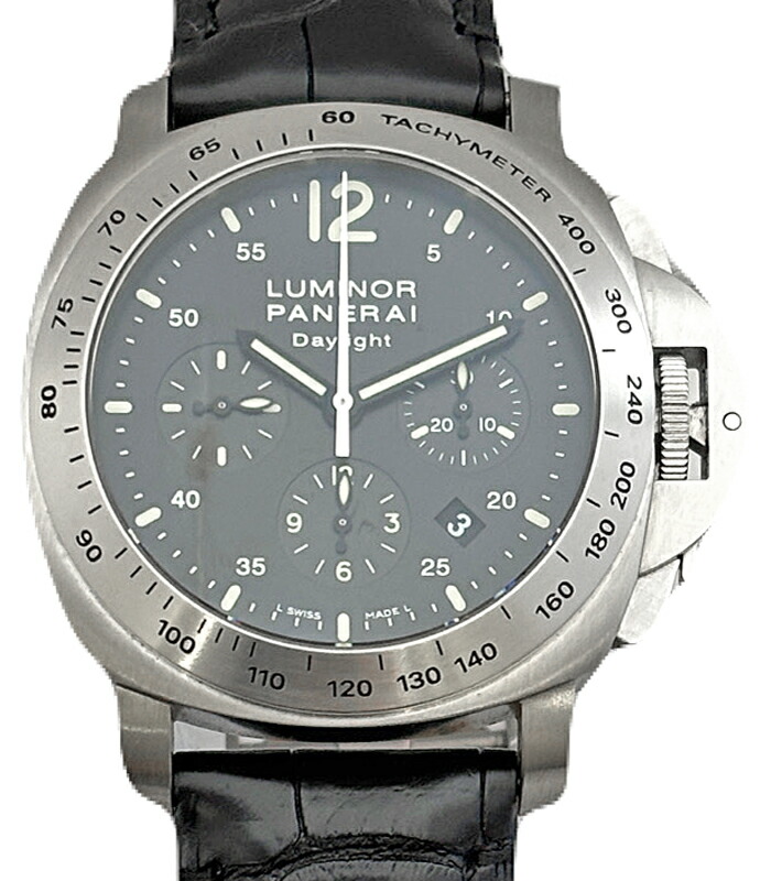 【OFFICINE PANERAI】オフィチーネパネライ ルミノール デイライト クロノグラフ PAM00250 OP6769 腕時計 ブラック 文字盤 メンズ 腕時計 自動巻き【中古】【送料無料】【腕時計】 RBM.R
