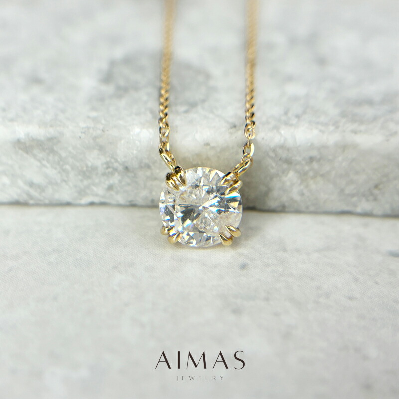 楽天市場】ダイヤモンド 0.546ct(E SI-2 VERY GOOD) ネックレス PT850 