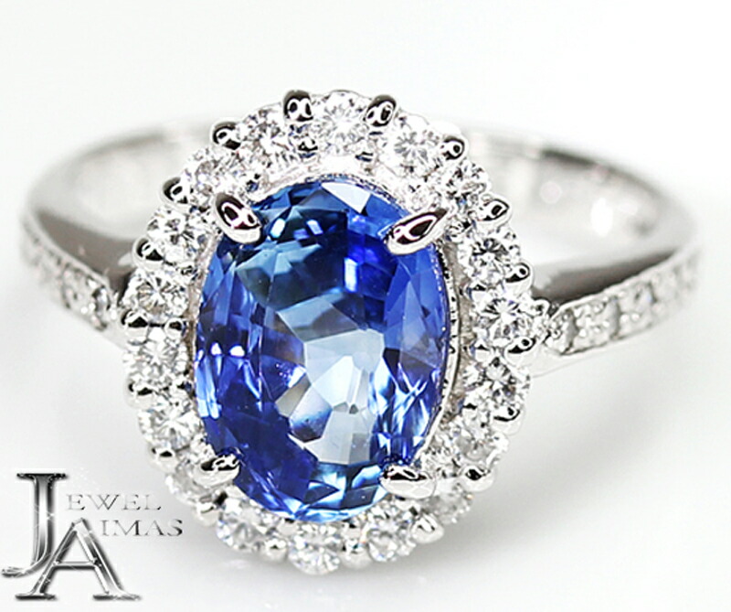 楽天市場】【ｾｰﾙ】ロイヤルブルーサファイア 2.7ct リング 10号 PT900